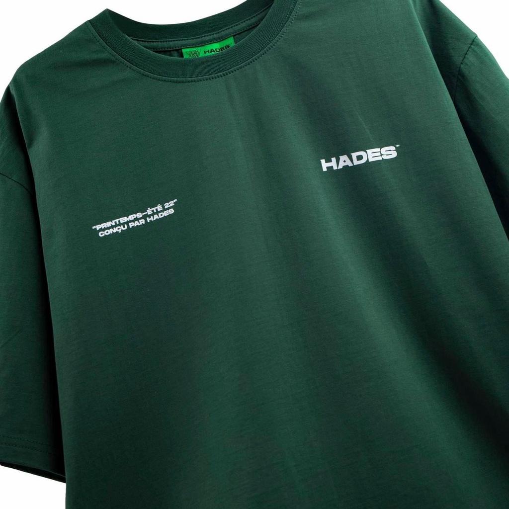 Áo Thun Local Brand Hades Xanh Lá Unisex Nam Nữ Full Mạc