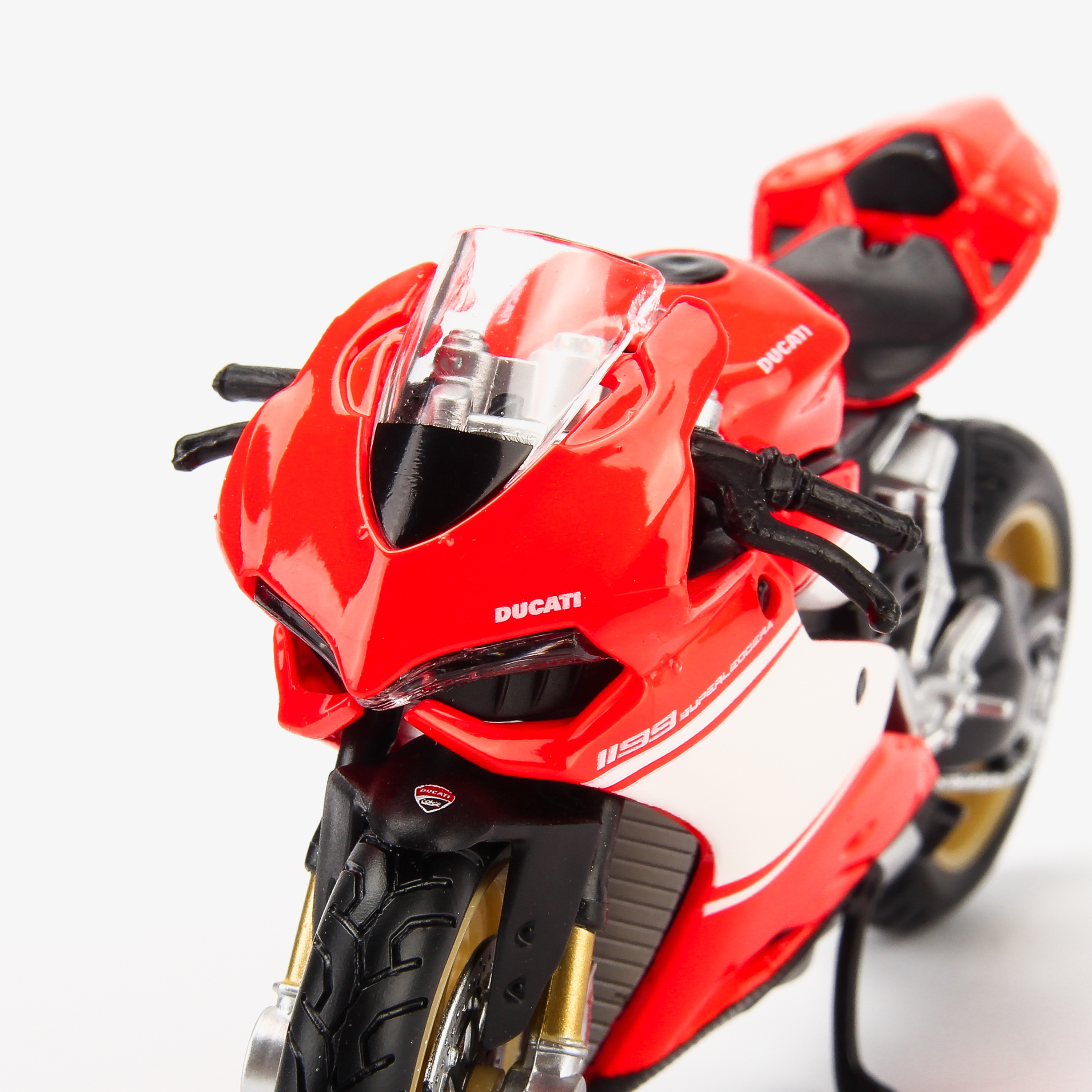 Mô hình xe mô tô Ducati 1199 Superleggra Fluorescent 1:18 Maisto  20-13100