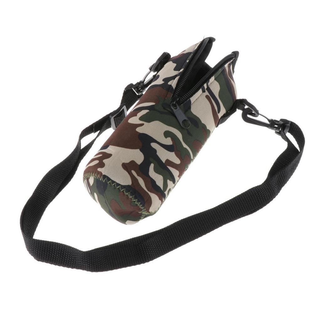 1.5L Water Bottle Holder Carrier Pouch Sleeve Bag Camping Hiking Black