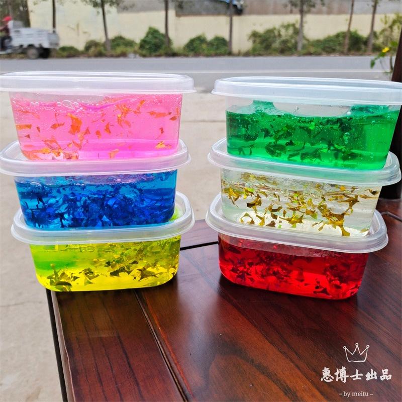 SLIME dạng ÂU BÓNG charm kim tuyến NG0C TRAI CỐM XỐP 6 màu dạng lỏng Slam thiết kế độc đáo ấn tượng squishy