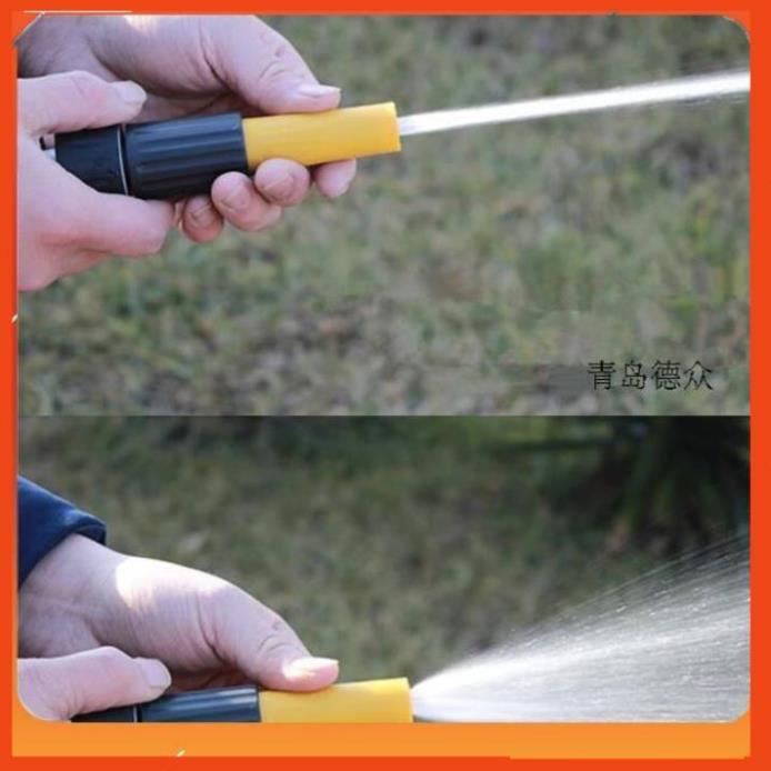 Bộ dây vòi xịt nước rửa xe, tưới cây . tăng áp 3 lần, loại 20m 206622-5 cút sập, + tặng mở chai