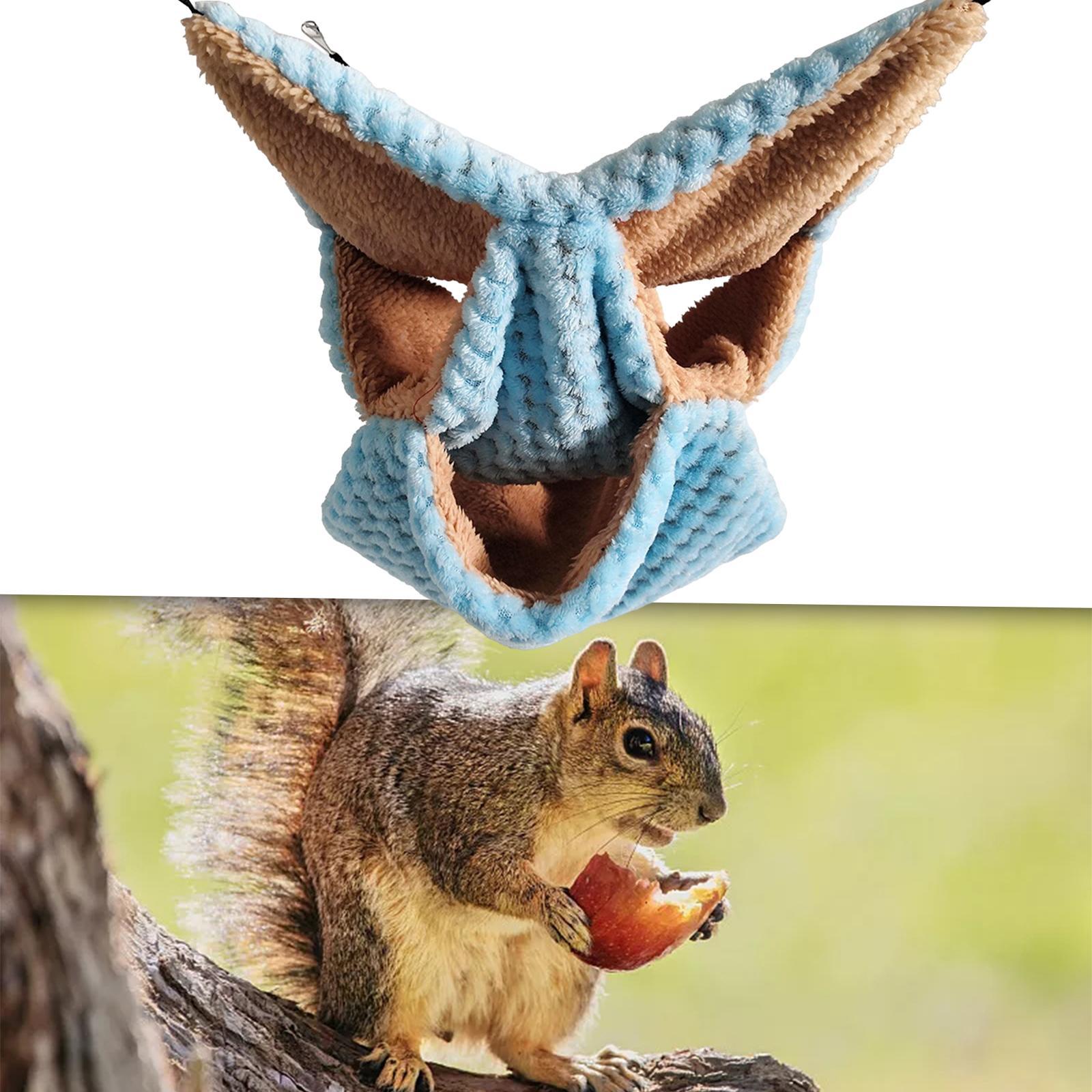 Triple Pet Cage Hanging Hammock Ferret Bedding Hamster Swinging Bed for Chinchilla