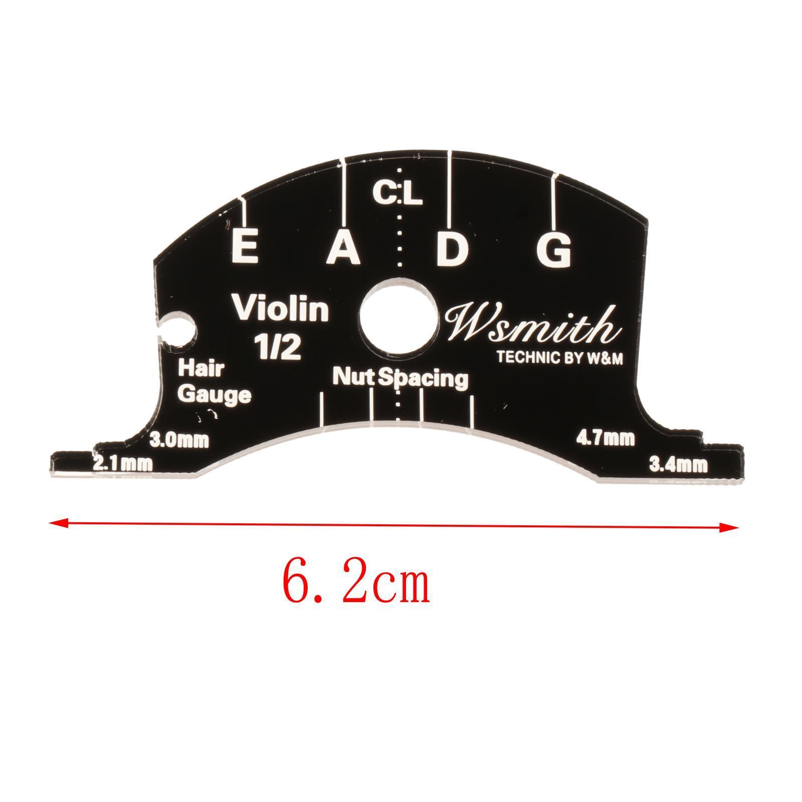 Violin String Bridge Multifunction  Template for Violin /Viola /Cello