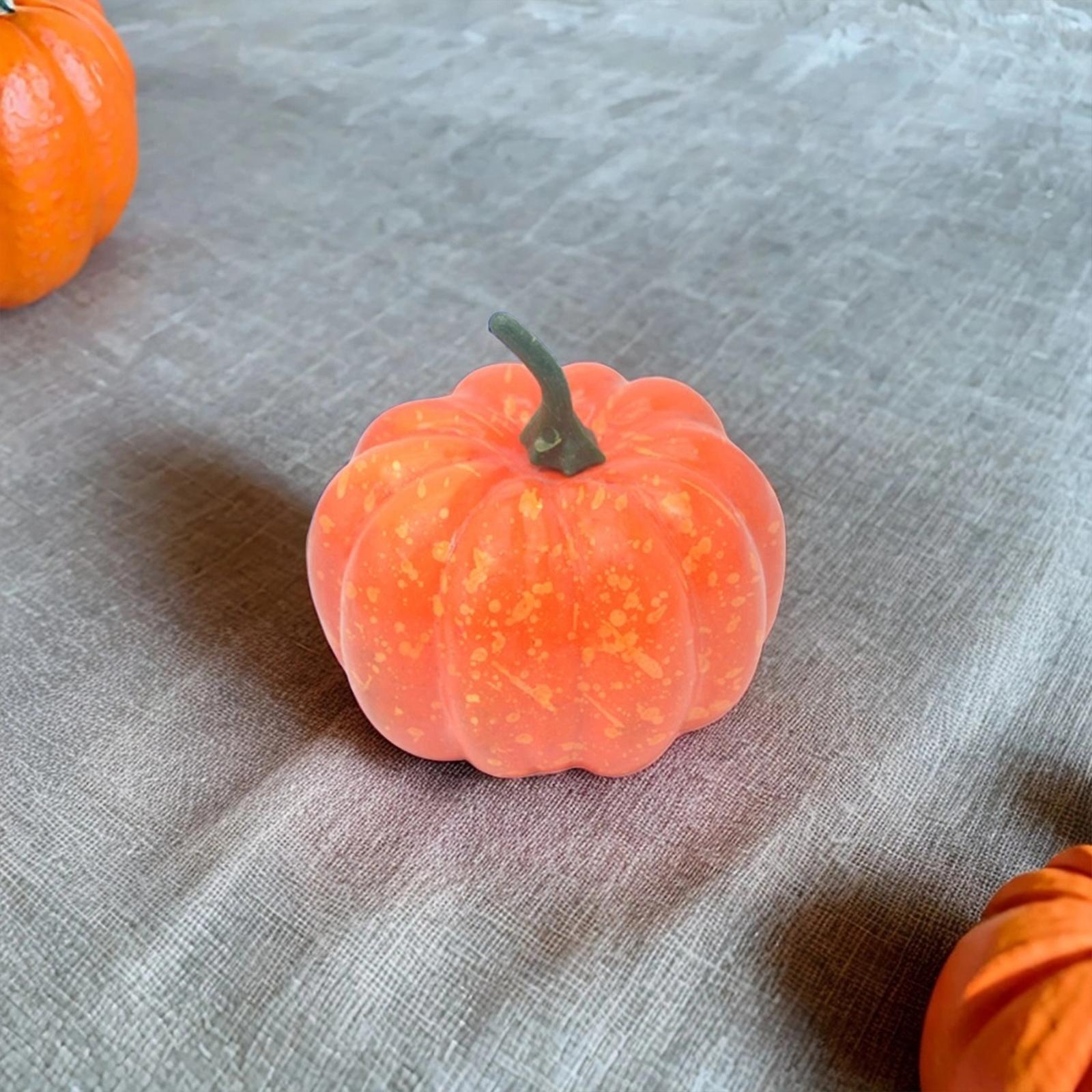 Artificial Pumpkin Decorative Pumpkin for Mantel Shelf Table Kitchen