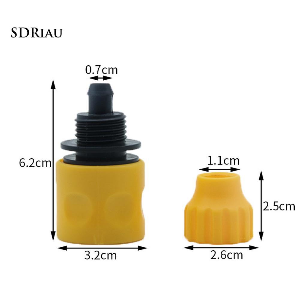 Đầu Nối Ống Nước R-2005 3 / 8 Bằng Nhựa Chống Rò Rỉ Chuyên Dụng