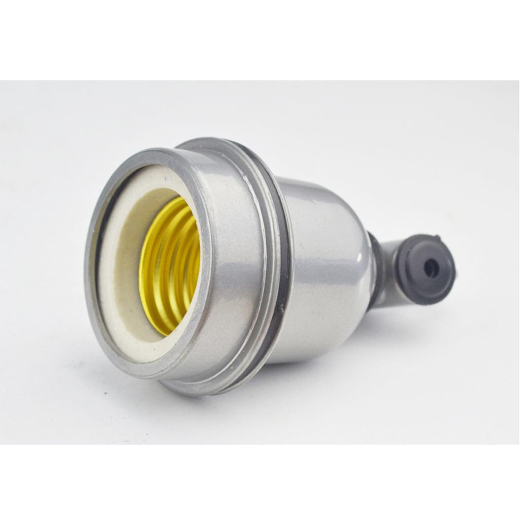 2x E27 Waterproof Ceramic Bulb Lamp Heat Lamp Holder Socket Aluminium Shell