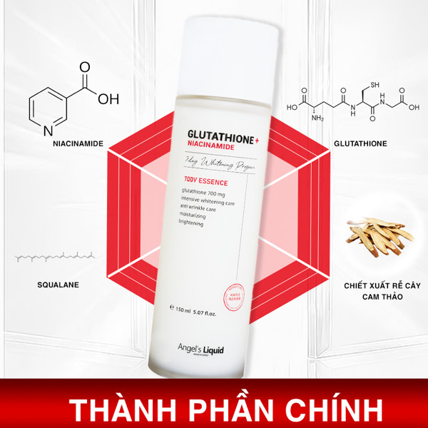 Combo truyền trắng, mờ nám, se khít chân lông Niacinamide Angel's Liquid