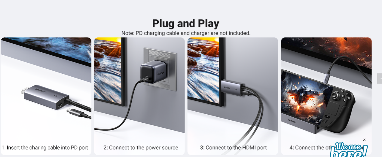 Cáp chuyển Type C sang HDMI hỗ trợ 4K dài 2m Ugreen 55330 CM675 - Hàng chính hãng