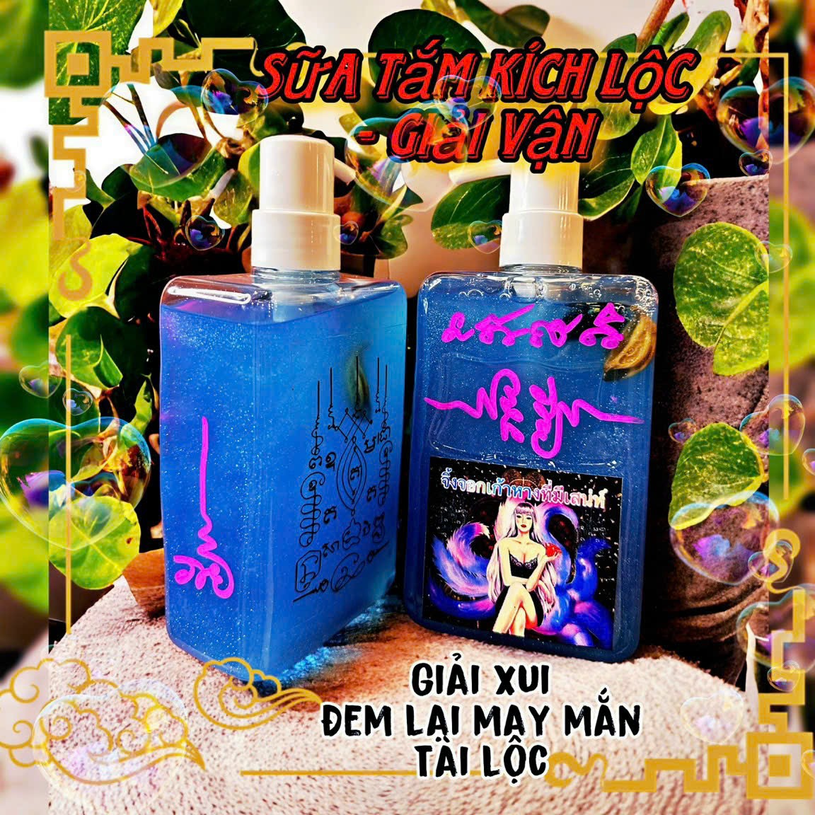 Sữa tắm Kích Lộc - Giải Vận chai to 500ml