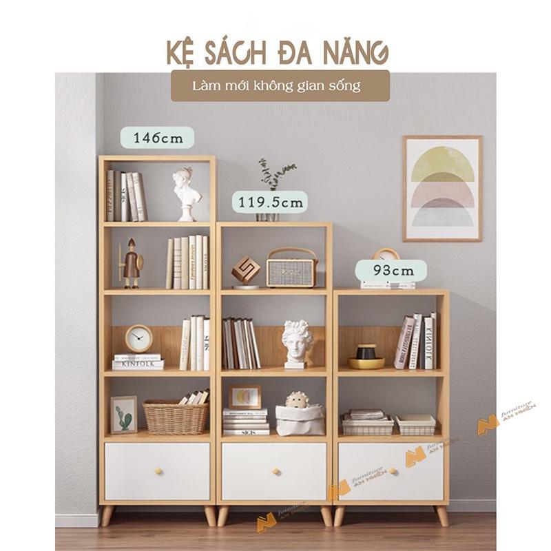 Made in VN - Kệ Sách Đa Năng AN020 Mang Sức Sống Mới Cho Không Gian Của Bạn gỗ mdf 17mm công ty Mộc Phát