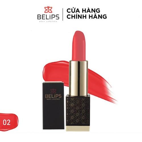 Son Lì Hồng Đỏ Rose Sexy Belips Sexy Lipstick  (3,7G)