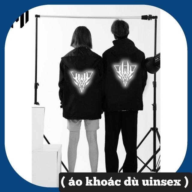   áo khoác dù uinsex ️ (video+ảnh thật) A95 ( có form rộng XL )