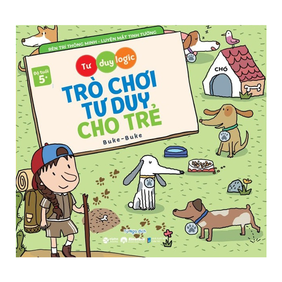 Sách - Trò Chơi Tư Duy Cho Trẻ - Tư Duy Logic  49K