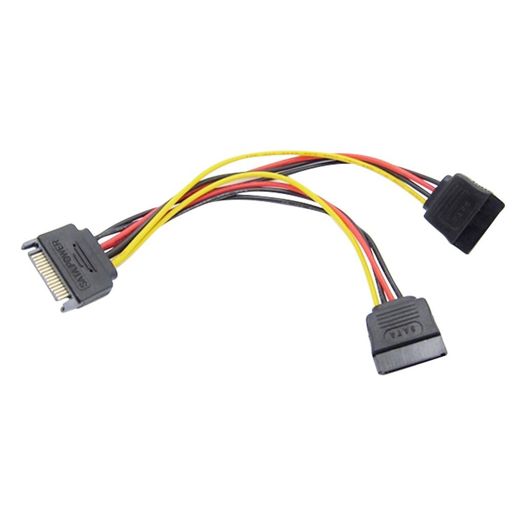Cáp Chia Nguồn SATA 1 ra 2 - Dây Nguồn HDD Sata 1 Ra 2 - sata 1-2