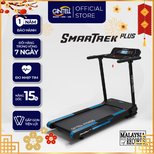 Máy chạy bộ GINTELL SmarTrek Plus | Nâng dốc | Gấp gọn