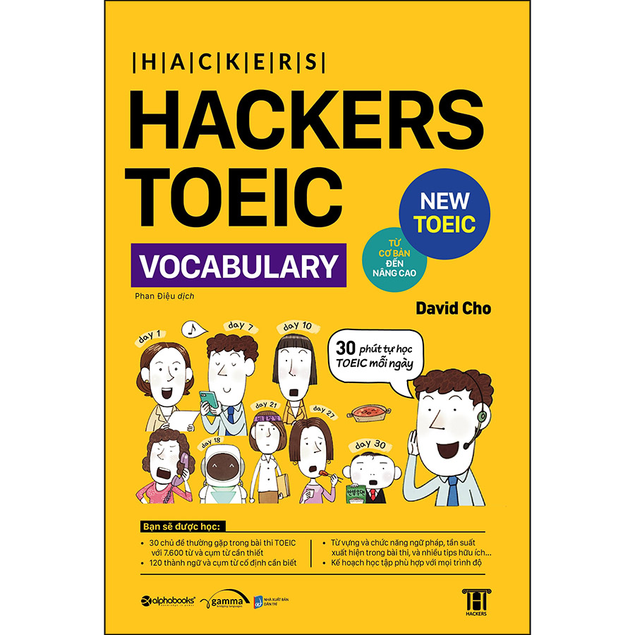 Hình ảnh Hackers Toeic Vocabulary (Tái Bản)