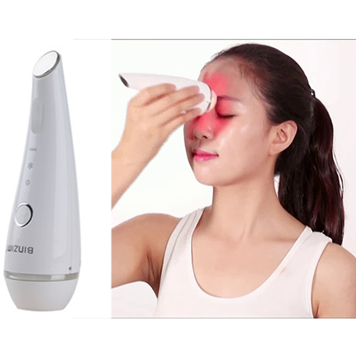 Máy massage mặt, mắt thẩm thấu nóng lạnh 2 đầu BZ-0505 - 3in1