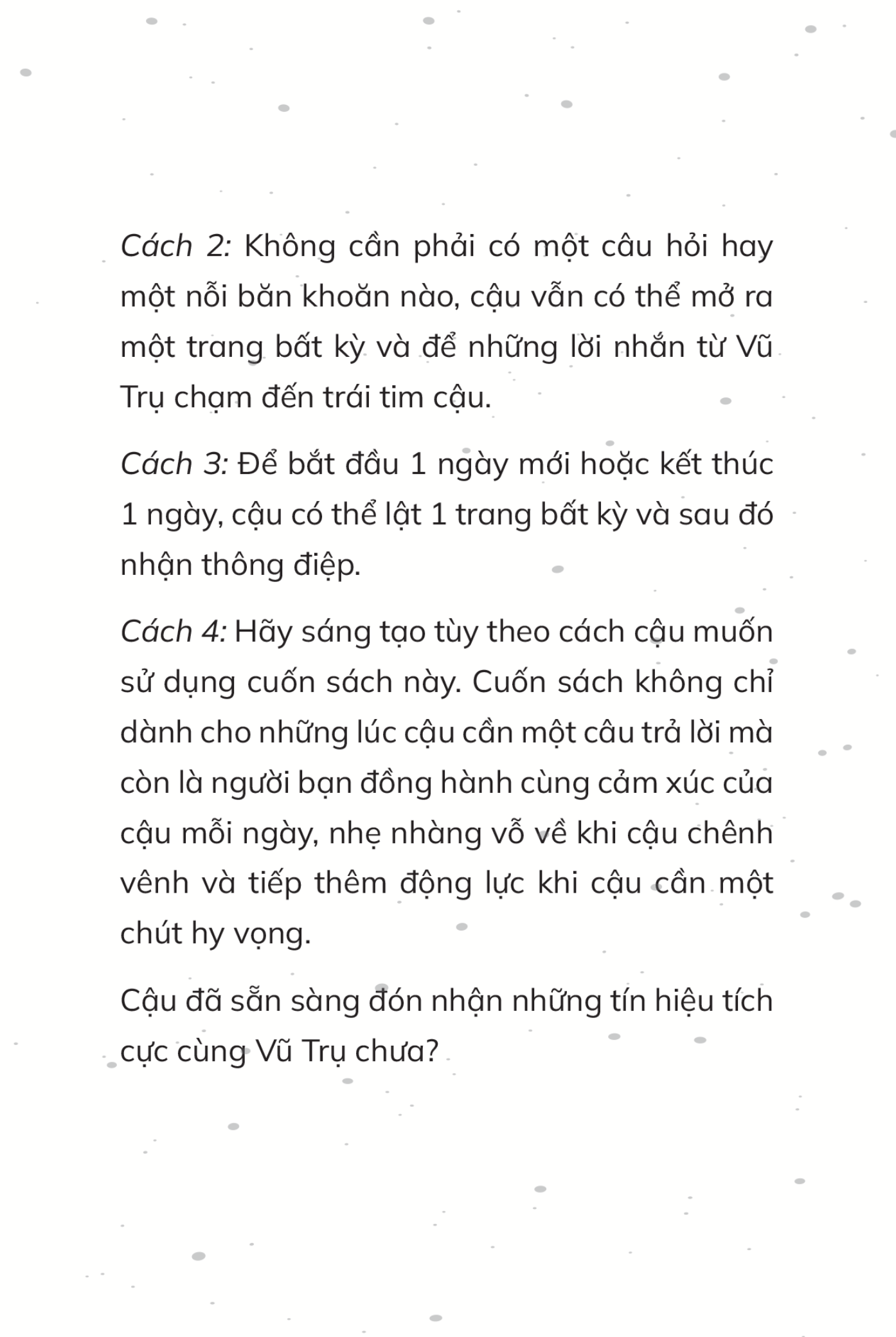 Sách Lời Chỉ Dẫn Của Vũ Trụ - Để Vũ Trụ Cùng Bạn Quyết Định - Chiu Healing