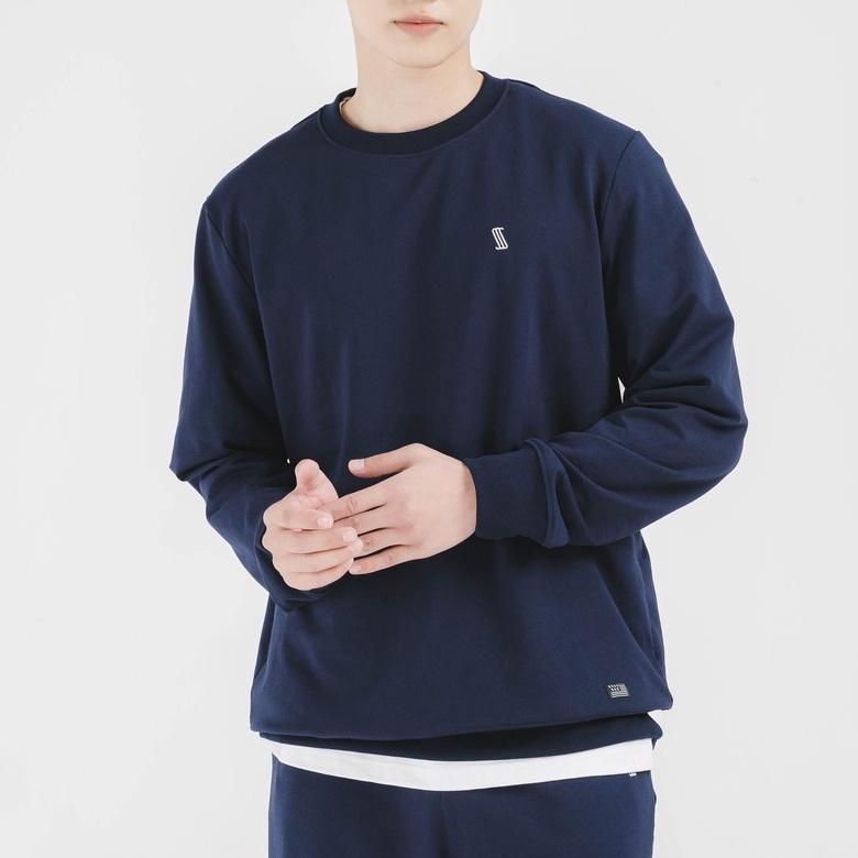 Áo nỉ tay dài thêu logo SSSTUTTER phong cách hàn quốc SSS Sweatshirt