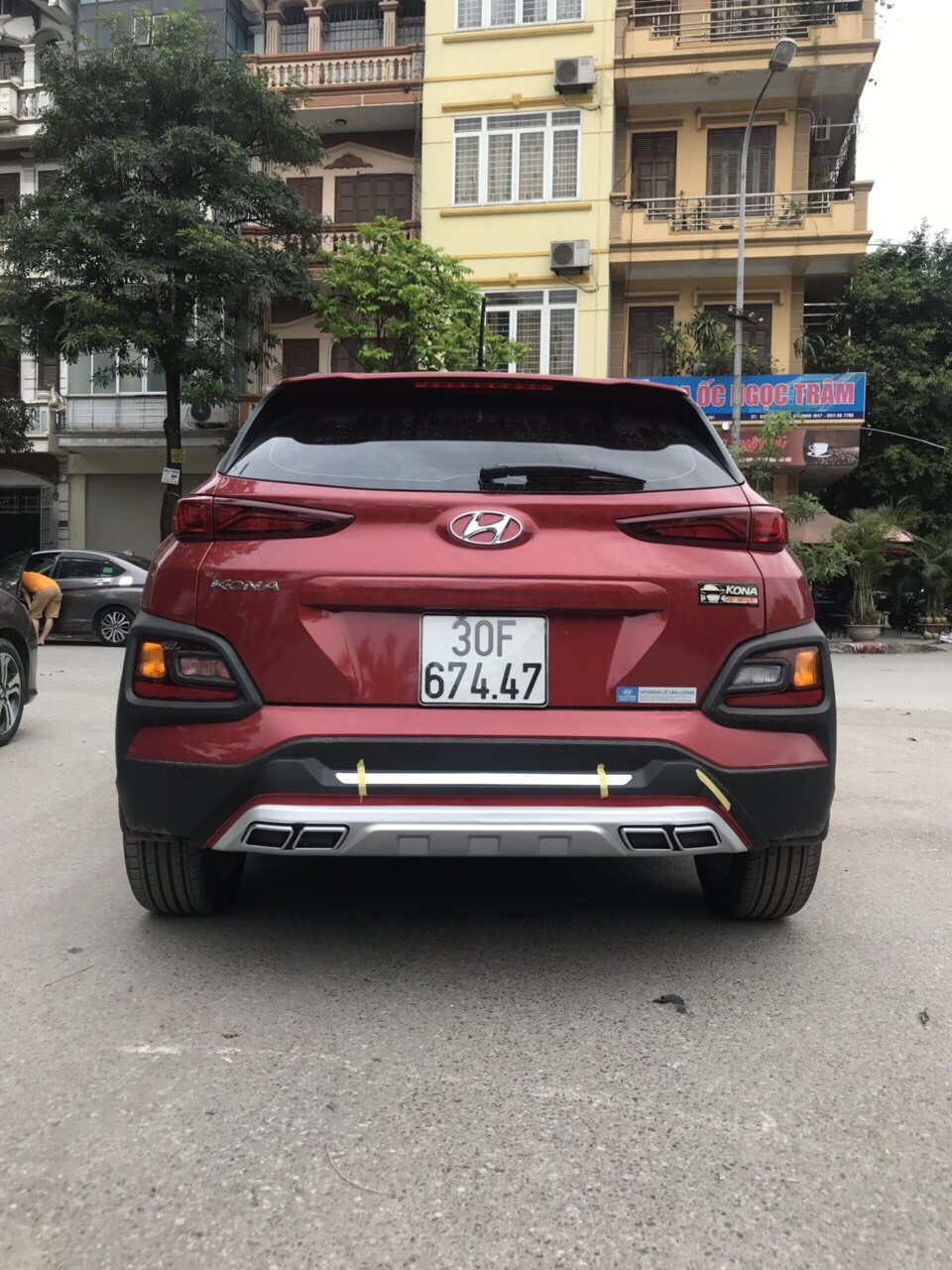 Hình ảnh Ốp cản, cản ốp trước sau cho xe HYUNDAI KONA 2019 Mẫu 2