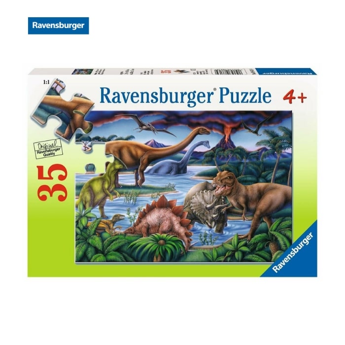 Xếp hình puzzle khủng long 35 mảnh Ravensburger 08613 9