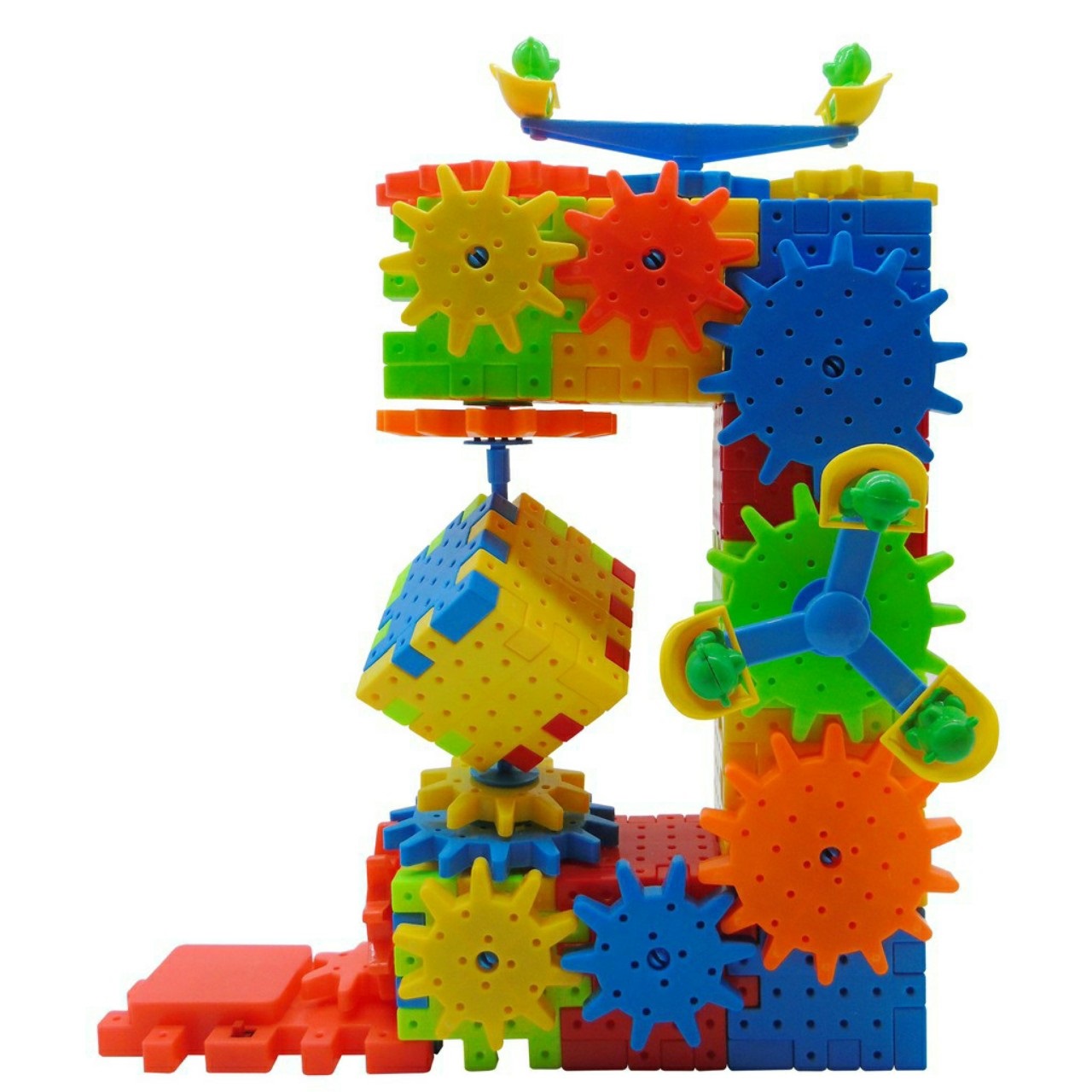 Bộ đồ chơi lắp ghép bánh răng 3D phát triển trí thông minh cho bé - Bánh răng chuyển động