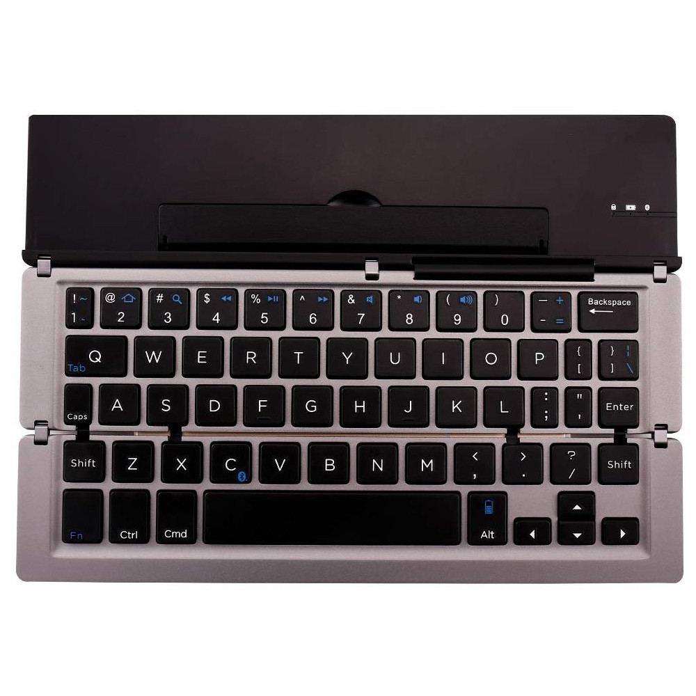 Bàn phím Bluetooth đa năng F18 cho iPad, máy tính bảng, điện thoại