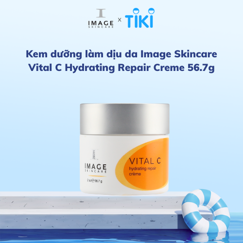 Kem dưỡng làm dịu da Image Skincare Vital C Hydrating Repair Creme 56.7