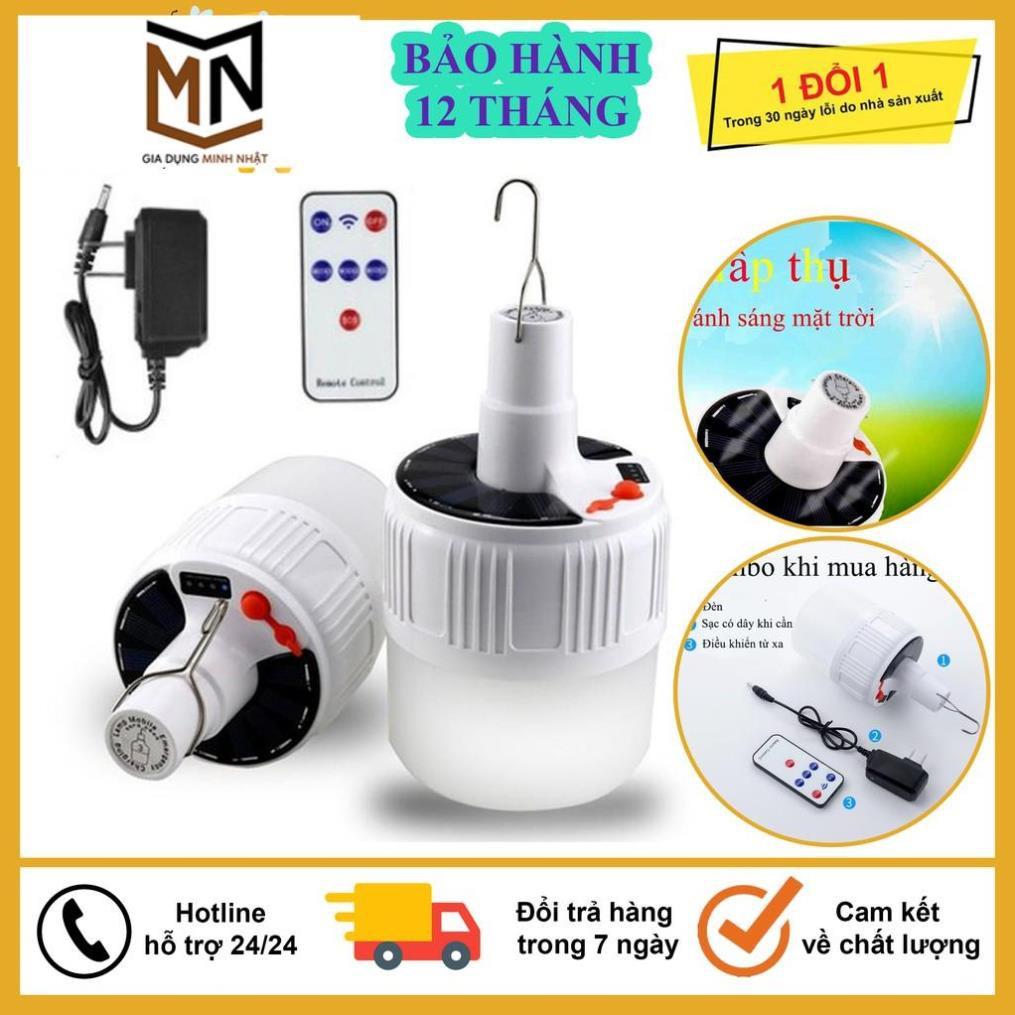 Đèn Led Năng Lượng Mặt Trời, Có Kèm Sạc Tích Điện Nhiều Chế Độ Sáng Khác Nhau, Kèm Điều Kiển Từ Xa,