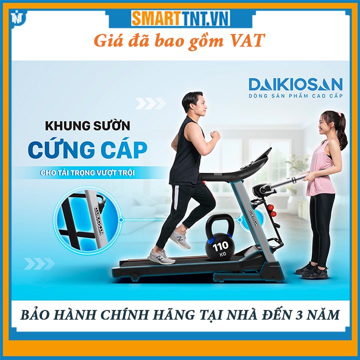 Máy chạy bộ đa năng chính hãng Daikiosan DVCB-00003 cao cấp