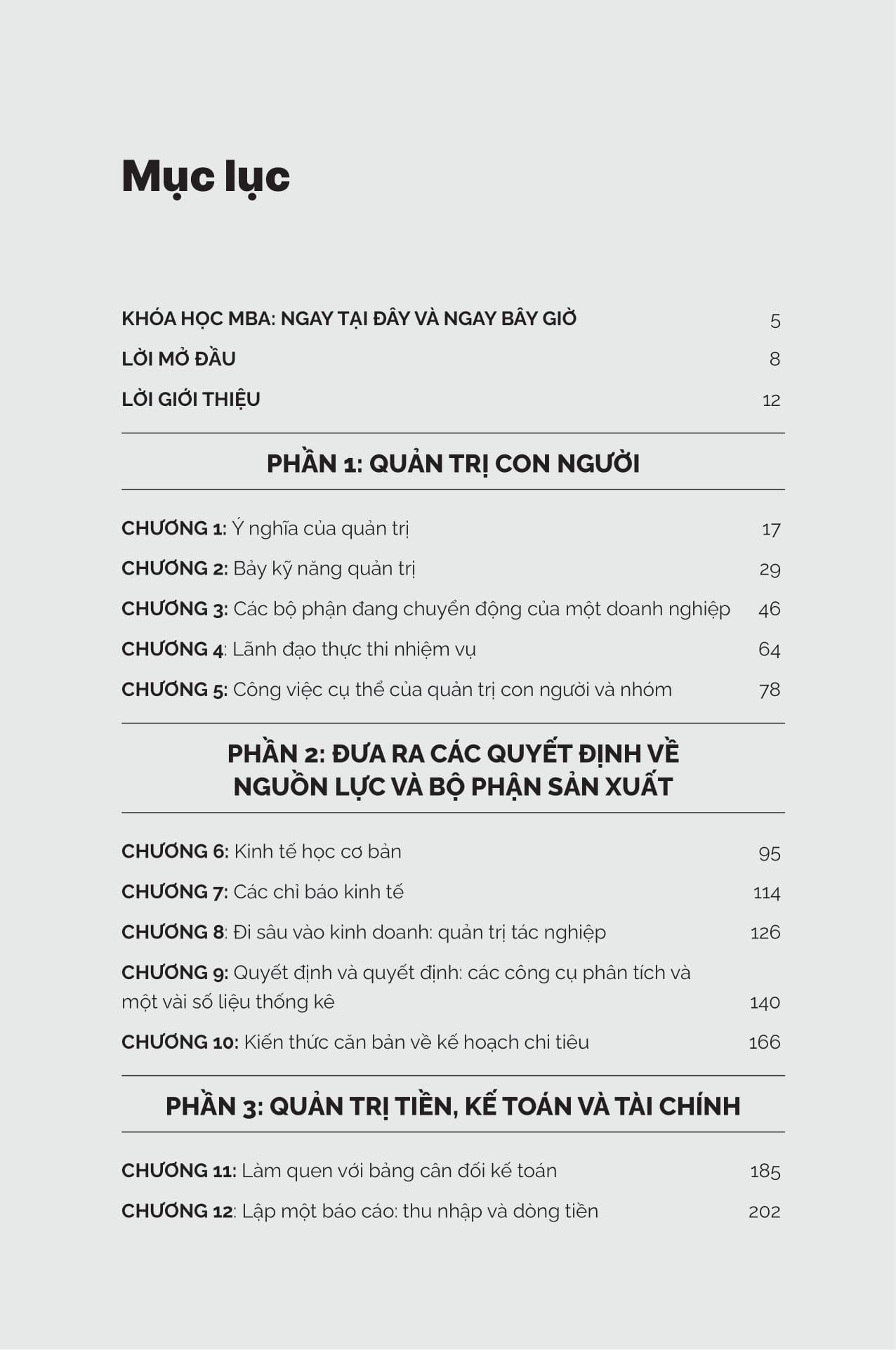 MBA Cơ Bản - Khóa Học Quản Trị Kinh Doanh Cấp Tốc Cho Người Bận Rộn
