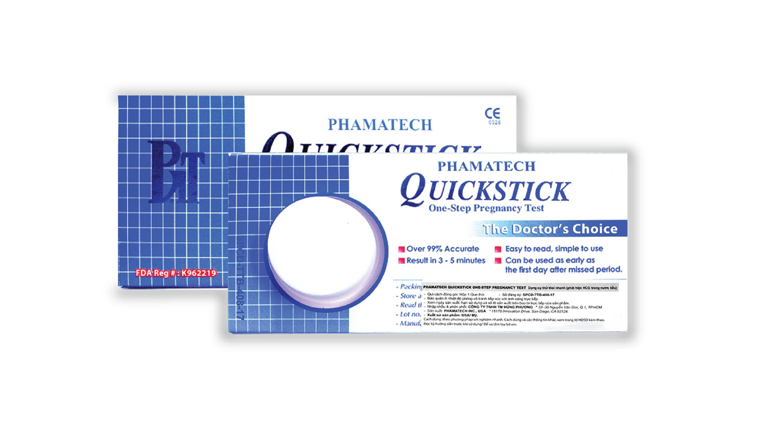 Combo 2 Que Thử Thai QuickStick