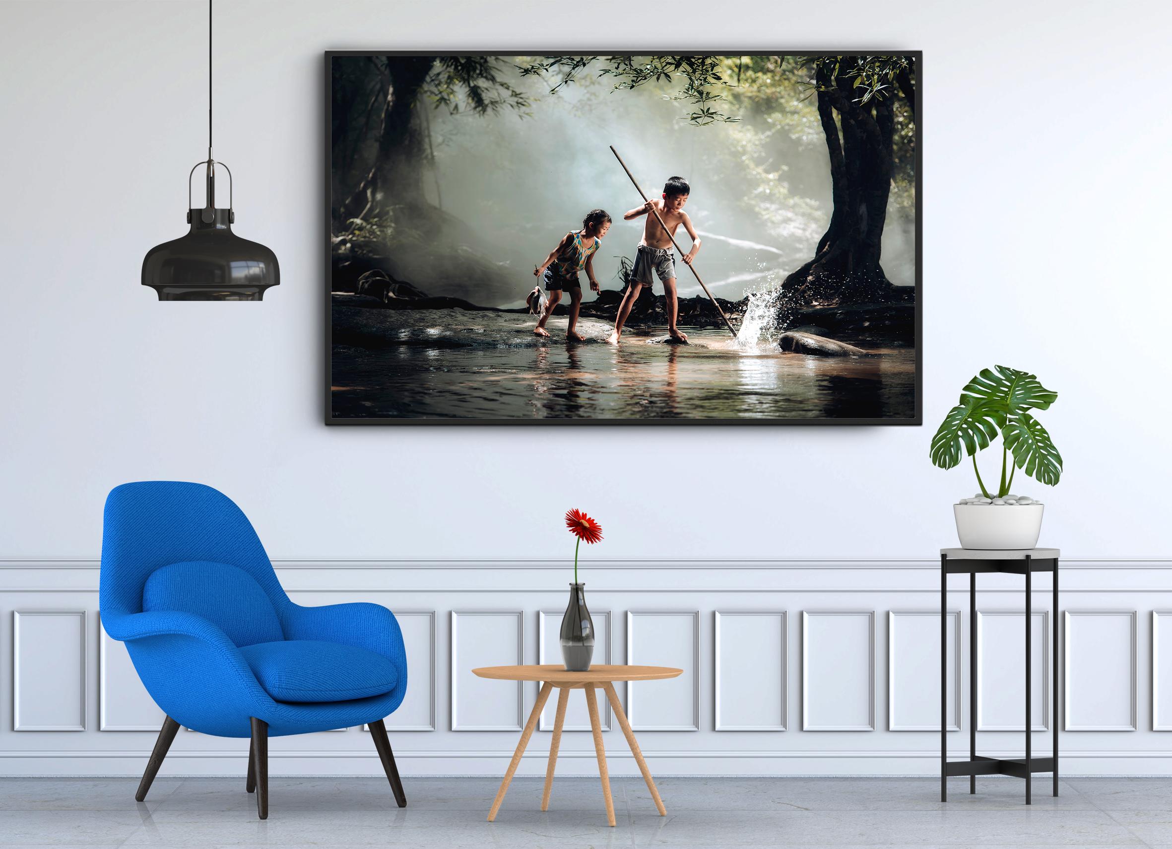 TRANH TREO TƯỜNG CANVAS - PHONG CẢNH LÀNG QUÊ VIỆT NAM