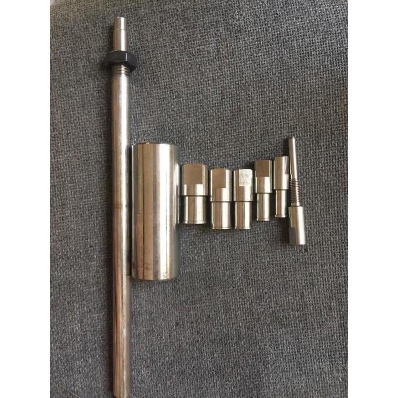 Vam giật bi xe máy 5 đầu 100% inox