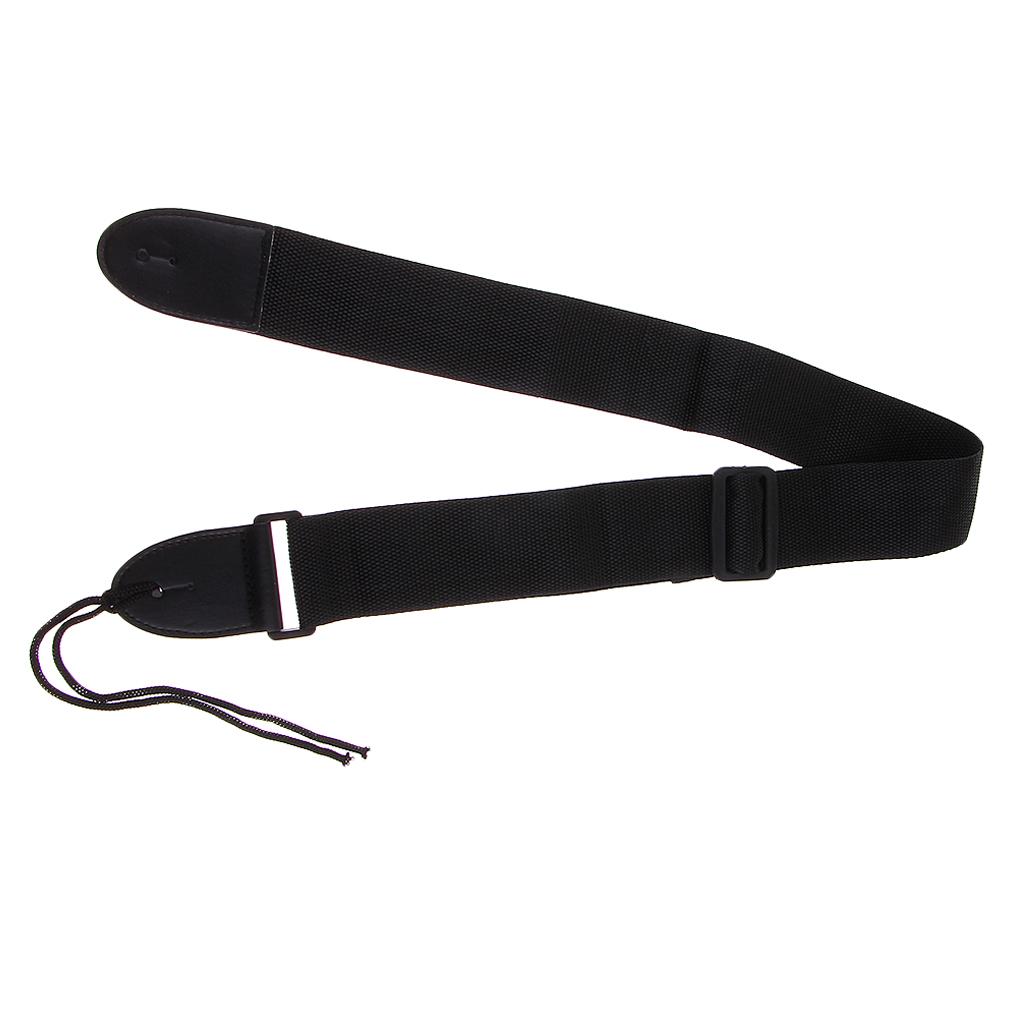 Sunnimix Có Thể Điều Chỉnh Dây Đeo Đàn Guitar Bass Dây Cho Đàn Guitar Bass Phụ Kiện 112 Cm Màu Đen