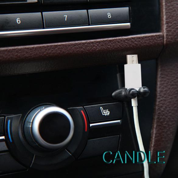 Set 8 Kẹp Giữ Dây Cáp Đa Năng Tiện Dụng Cho Xe Ô Tô