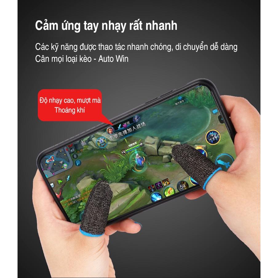 Găng tay chơi game PUBG, Liên Quân - Cotton, Chống mồ hôi tay, tăng độ nhạy cảm ứng MINPRO