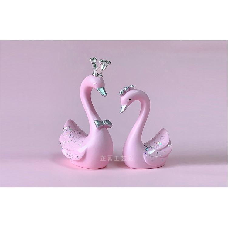 Set decor thiên nga trang trí xe hơi đáng yêu- Hoàng Đông shop.