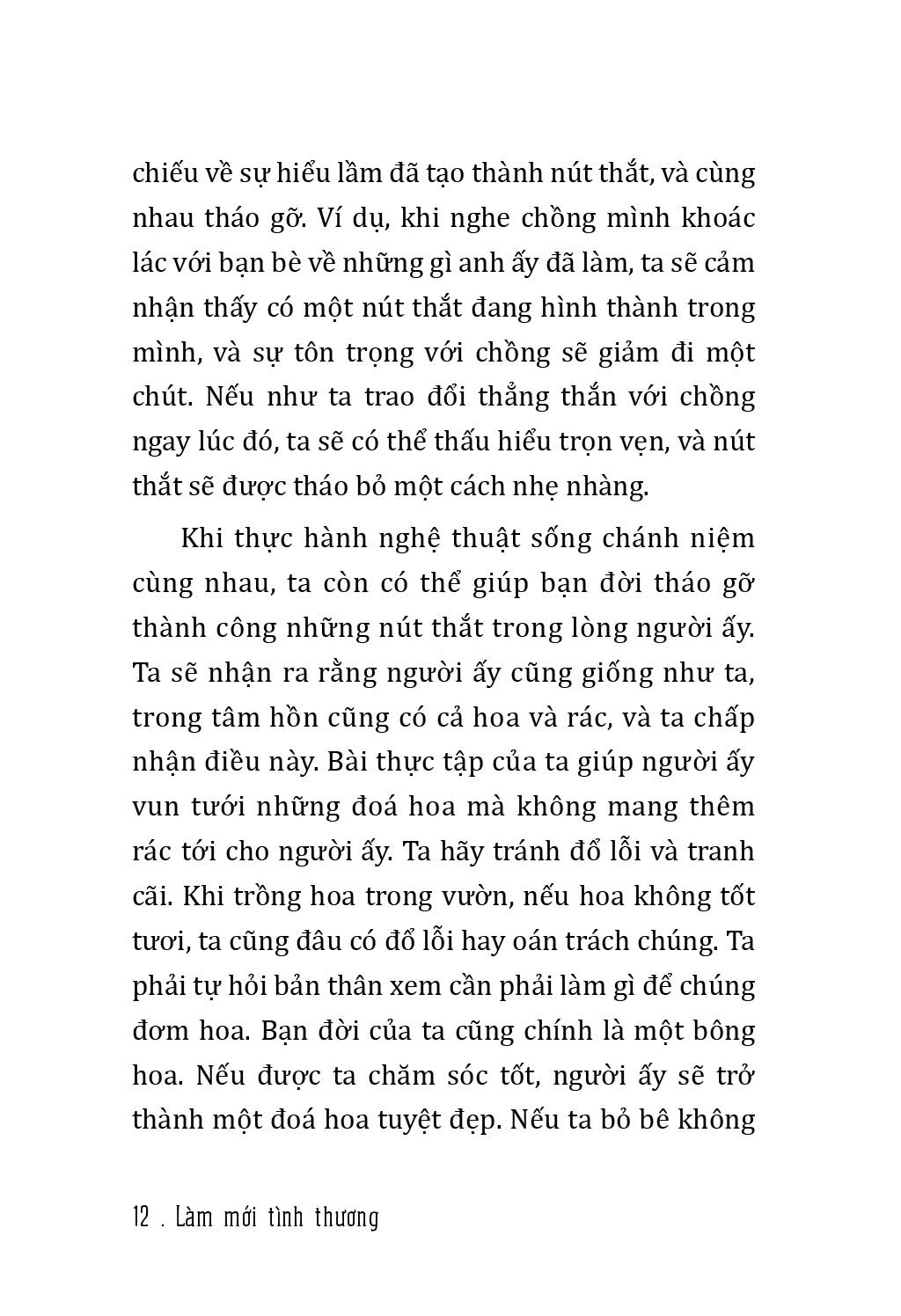 Làm Mới Tình Thương - Bốn bước tái lập truyền thông