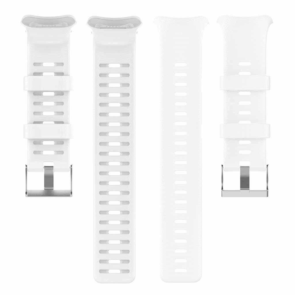 Replacement Soft Silicone Wrist Strap for 22mm Width Sports Watch, Black