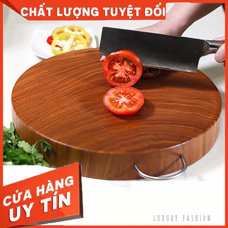 Thớt Gỗ Nghiến Tây Bắc Loại 1, Gỗ Nghiến Già Băm Chặt Thỏa Mái Hàng Cao Cấp