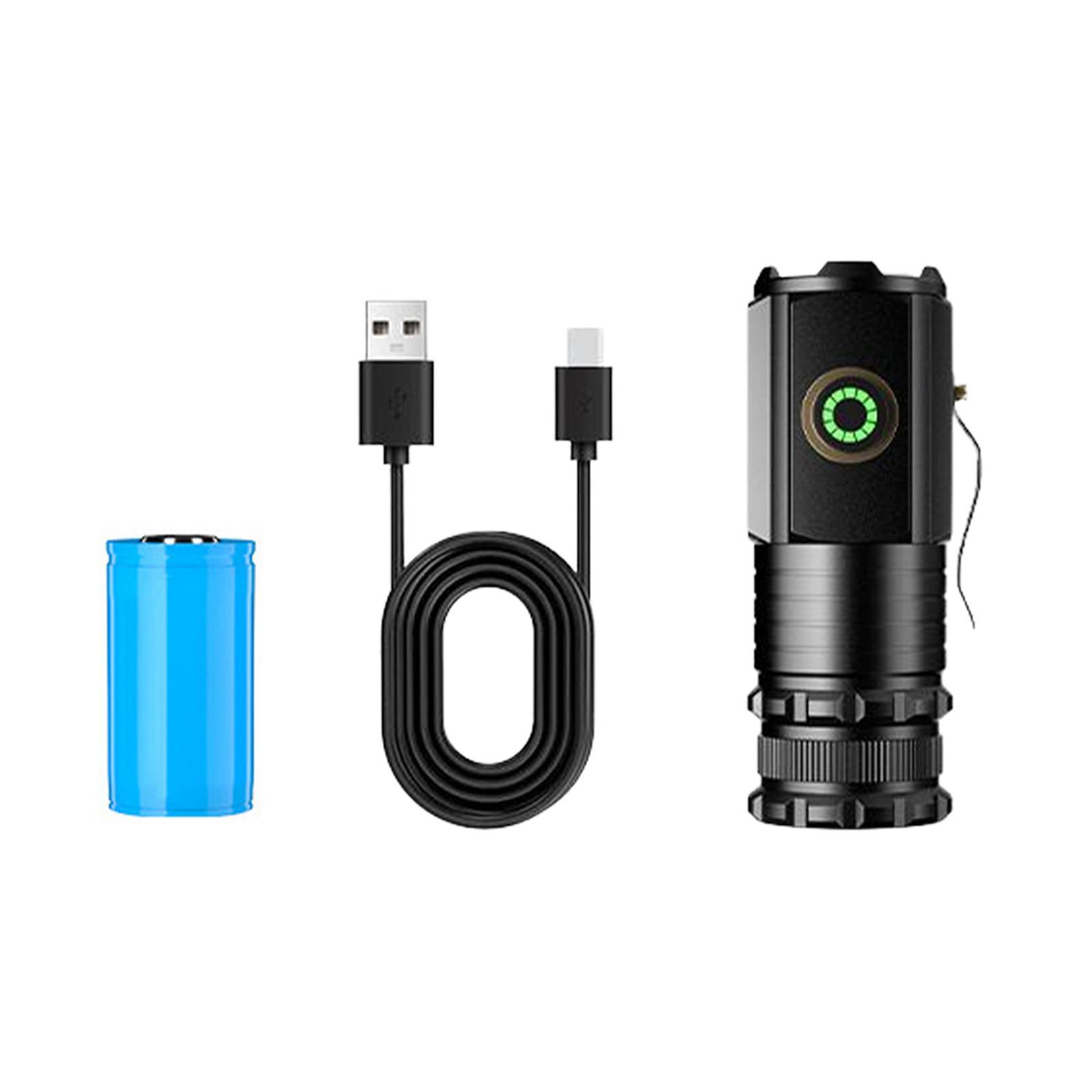 Portable flashlights 5 Modes Handheld Torch Lights for Emergency Travel Tent