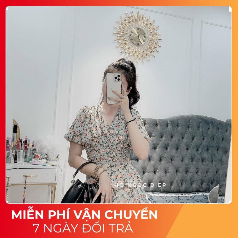 Váy Hoa Nhí Dự Đám Cưới NYC Đây Rồi , Hàng may kỹ 2 lớp , Vải voan Hoa loại 1 luôn ạ