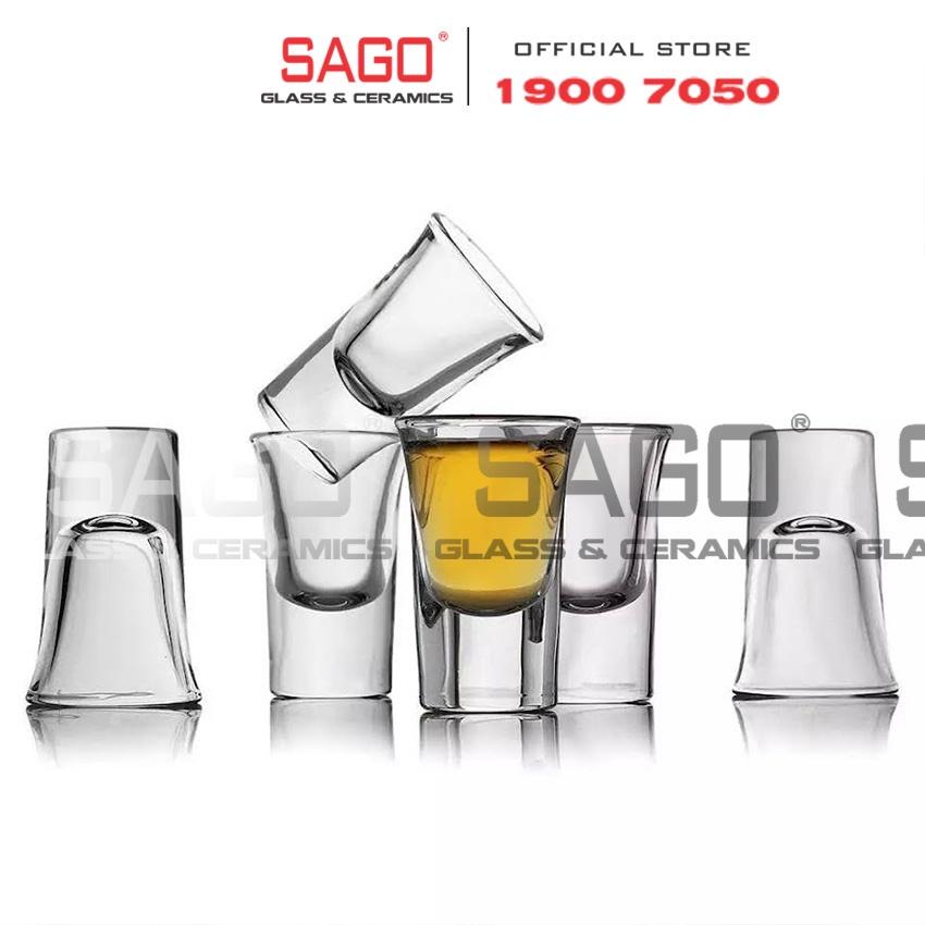 Ly Thủy Tinh Nhí King Dealay Shot Glass 15ml | Tùy Chọn Mẫu ly Thủy tinh Shot