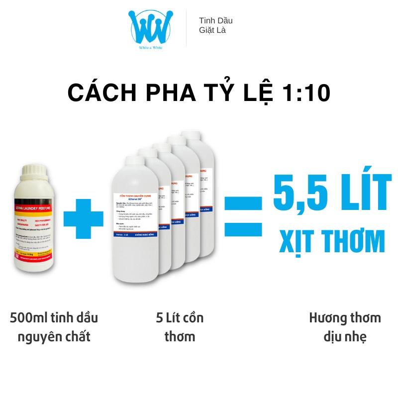 Tinh dầu giặt ủi Hương nước hoa Cha_nel, lưu hương dài lâu đẳng cấp, độc đáo