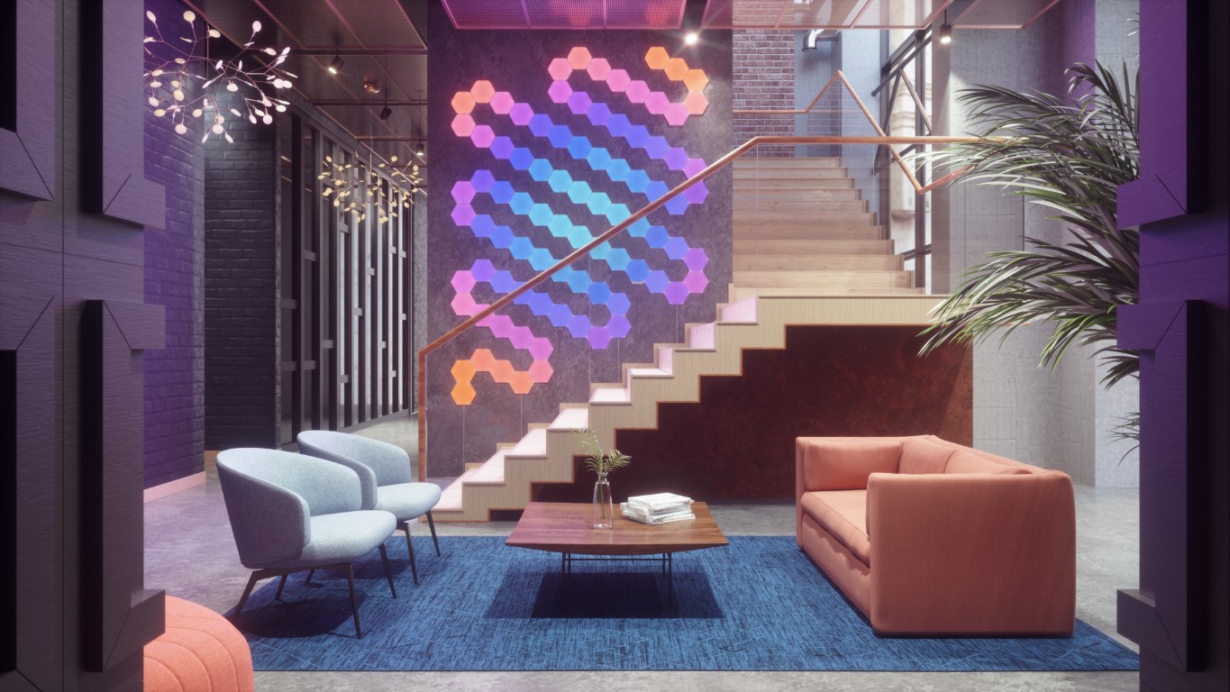 Bộ cấp nguồn 75W dành cho bộ đèn LED RGB lắp ghép thông minh Nanoleaf Shapes