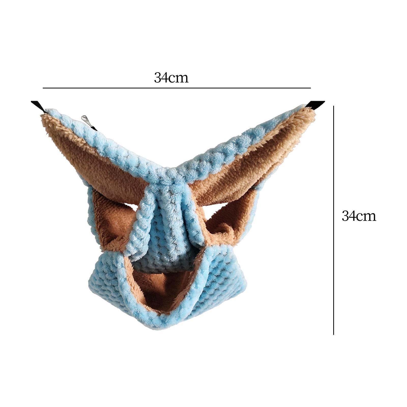 Triple Pet Cage Hanging Hammock Ferret Bedding Hamster Swinging Bed for Chinchilla