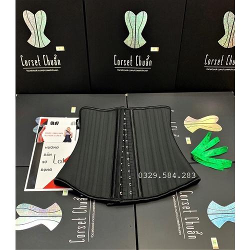 Đai latex 25 xương cao su non Hy Lạp - Gen nịt bụng giảm mỡ - Đai định hình lên dáng chuẩn