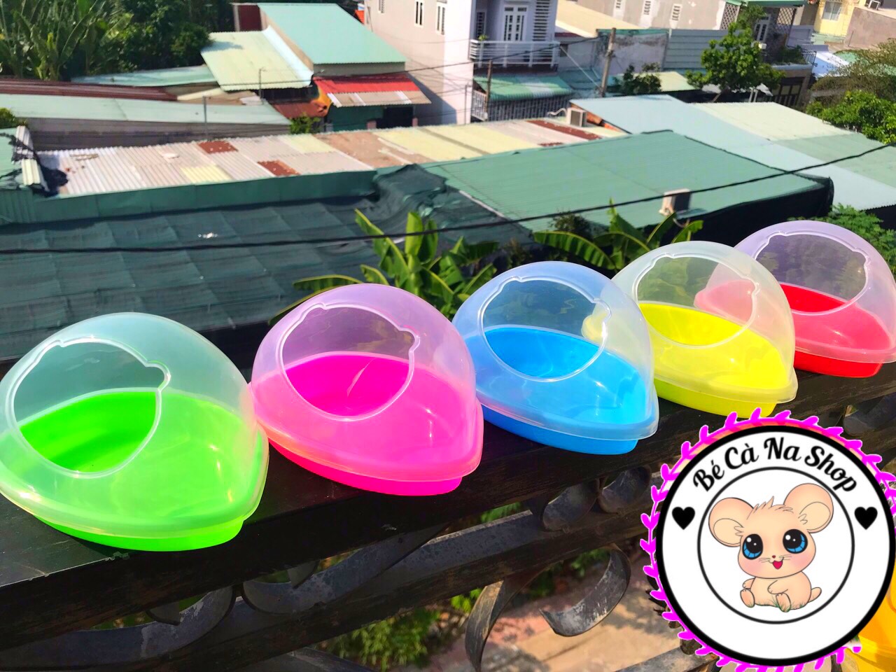 Nhà tắm hình gấu lớn cho hamster