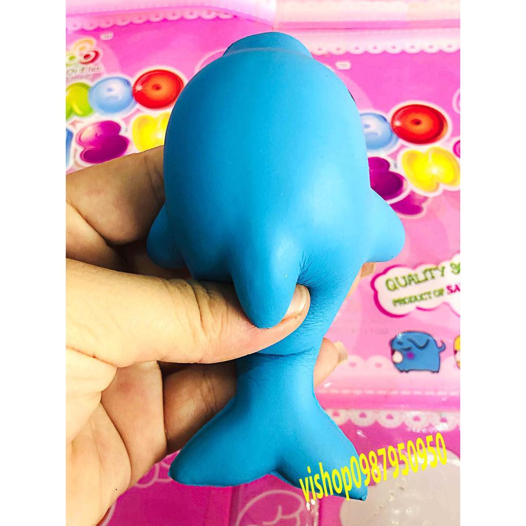 Bán ĐỒ CHƠI SQUISHY CÁ HEO XANH ĐẸP mã NUT26 Pmã 115 Siêu rẻ